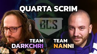 BCS: LA QUARTA SCRIM (contro il Team di Nanni) - BCS LUCCA 2024 #BCS24