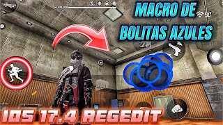 ✅COMO ACTIVAR LA NUEVA MACRO DE BOLITAS AZULES EN IOS 17.4 2024 🔥🎯 {FREEFIRE} PASO a PASO 📲