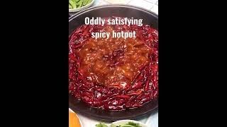 #shorts Oddly satisfying spicy hotpot | KT Food Review