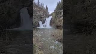 The falls at Waterton