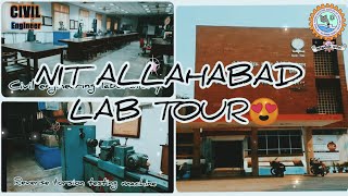 #NIT #Allahabad civil eng lab tour😎 | #MNNIT#Allahabad lab | #NIT #Civil Eng  Lab | #MNNIT Lab Tour🔥