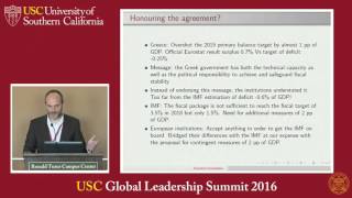 USC Global Leadership Summit 2016: Franciscos Koutentakis (30 April 2016)