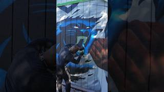 Carolina Panthers Mural