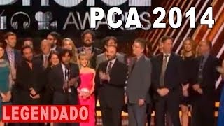 TBBT recebe o PCA 2014 de Série de TV Favorita - Legendado