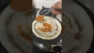 Bangalore Kara Dosa with mint chutney #shorts #shortsvideo