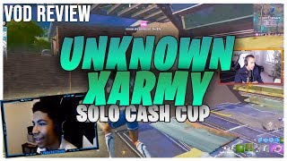 [VOD REVIEW] UnknownxArmy 1st Place Cash Cup - Angles, Controller Aim-Assist, Pre-Aim, Movement