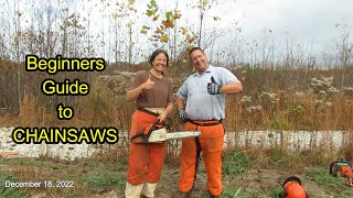 Beginners Guide to Chainsaws: Inspection, Safety, and Starting