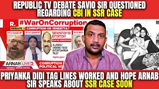 Republic TV Debate Savio Rodrigues Sir Questioned Regarding CBI IN SSR Case | Dubai Tamizhan #ssr