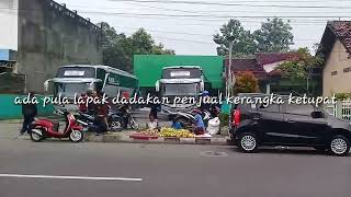 Suasana Keberangkatan Bus Budiman dari Yogyakarta Angkatan Pagi H-2 Lebaran