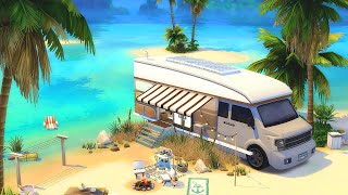 VAN LIFE 🌴 Tiny Home Sulani || The Sims 4: Speed Build (No CC)