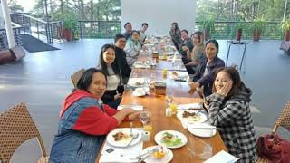 Concentrix Baguio. Siera Pines Hotel Baguio City. Breakfast with team mates. Graduation.