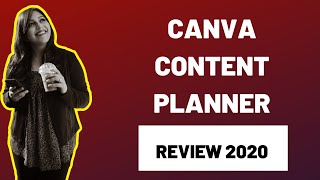 Canva Content Planner and Scheduler 2020