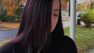 DYING MY HAIR PURPLE!!