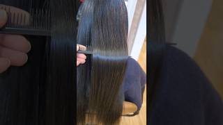 #hairsmoothning #keratin #hairtreatment #ytshorts #keratinstraightening