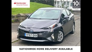 2017 Toyota Prius 1.8 VVT-h Bus. Edition Plus CVT 5dr, YF67OXK - Premier Car Sales Ltd, Preston