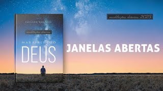 Meditações Diárias: 30 Junho - JANELAS ABERTAS l Maravilhoso Deus