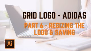 Adidas Logo P6 - Resizing the Logo & Saving