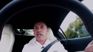 LeMans in the all-new Audi R8 with Tom Kristensen