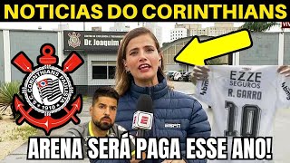 Urgentíssimo! Dívida do Corinthians com a Caixa bate R$ 706 milhões