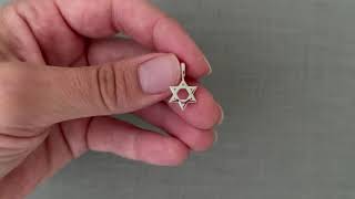 STAR OF DAVID CHARM