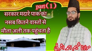 Seerate madare pak pat( 1) sarkar madare pak  ka shijray nasab kiya he?