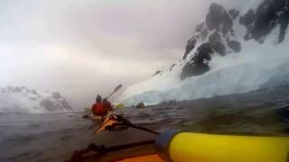 Lemaire Channel Benny Hill - Antarctica - Kayaking Timelapse