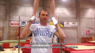 Go4Gym organiseert het Vlaams Kampioenschap Toestelturnen Jongens in De Schelp