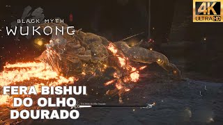 Black Myth Wukong: Fera Bishui de Olho Dourado | Bishui Golden Eyed Beast Boss Fight!