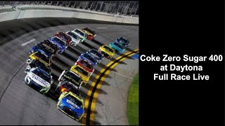 NASCAR Cup Series Coke Zero Sugar 400 at Daytona Live Commentary