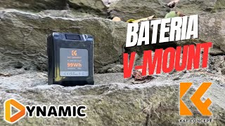 Bateria Vmount KF & Concept mas que una Bateria para cámaras de Cine