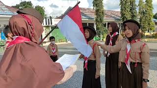 Pelantikan Penggalang Rakit,Pengeran Diponegoro SMP negeri 2 Rejang Lebong