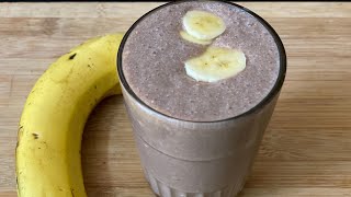 Banana Chocolate Shake Recipe | Banana Shake Recipe