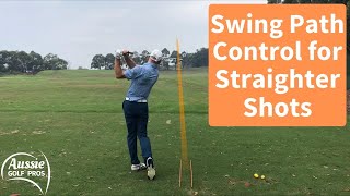 Swing Path Control for Straighter Shots