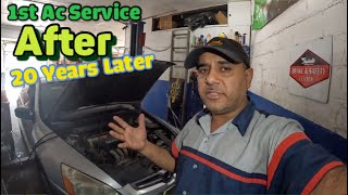 Honda Gets ac service after 20 years  WHY IS THE AC SYSTYM STILL WORKING?