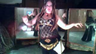 "Belly Dance" Nika dancing Tribal