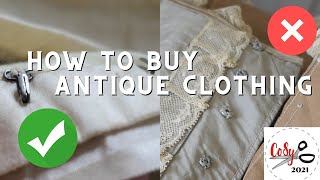 5 Red Flags When Buying Antique Clothing- Alterations, Fakes, and Mislabeling