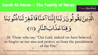 Surah Al-Imran- English Translation & Transliteration