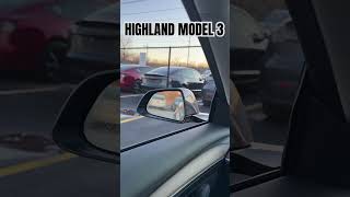 Tesla Model 3 Highland spotted #tesla #model3 #model3highland