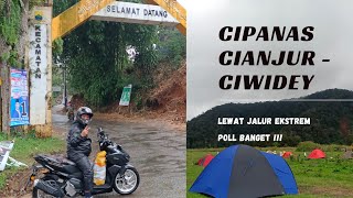 EPS. 07  NAIK VARIO 160 LEWATI JALUR EKSTREM JOSSS POLL !!! Motovlog Vario 160