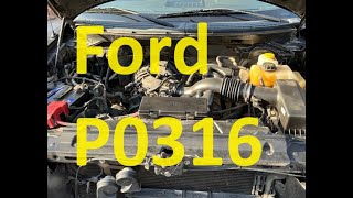 Causes and Fixes Ford P0316 Code: Engine Misfire Detected on Startup (First 1000 Revolutions)