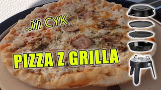 Jak zrobić pizzę z grilla gazowego ? Na kempingu, biwaku ...