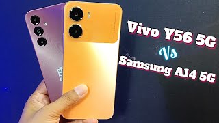 Vivo Y56 5G Vs Samsung A14 5G , Review , Details , Comparison Price & Many More