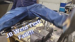 JB Weld Test Fail!!! Testing out SteelStik