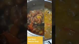 Red Bean Masala Soup | Red Bean Recipe | Red Bean w/ Indian Fushion #Shorts