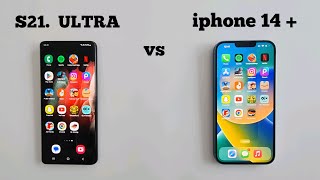 iphone 14 Plus vs Galaxy S21 Ultra Speed Test || in 2024