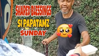 shared blessings muna tau mga kapatid para sa mga kapatid natin ..