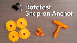 Rotofast Snap on Anchor