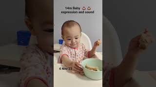 14m Baby poo poo expression #14mbaby