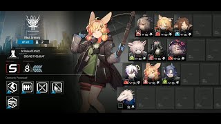 Arknights - CC#2 - East Armory - Day 14 - 8 Risk (with Challenge) - Low Cost No E2 Squad