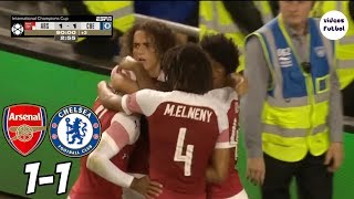 Arsenal vs Chelsea 1-1(6-5) Resumen y Penales Completo Highlights International Champions Cup 2018